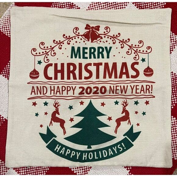Christmas Throw Pillow Cover - Picture 1 of 1